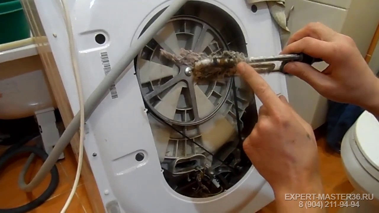 Поменять подшипник стиральной машине хотпоинт аристон