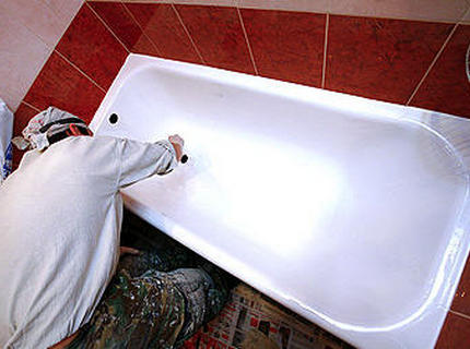 На фото восстановление эмали ванны, galya-autodidact.blogspot.com