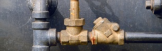 Водопроводная стальная труба