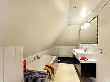 Ванная комната в мансарде (фото), www.mylittlenorway.com