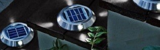 Садовые фонари на солнечных батареях