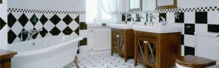 Укладка керамической плитки в ванной: как выполнить качественно и красиво своими руками