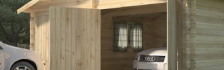 Как построить гараж из дерева?